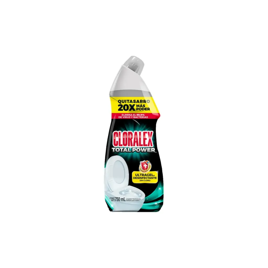 [ART-CLXUG750] Cloralex Total Power Ultragel Sin Cloro 750Ml