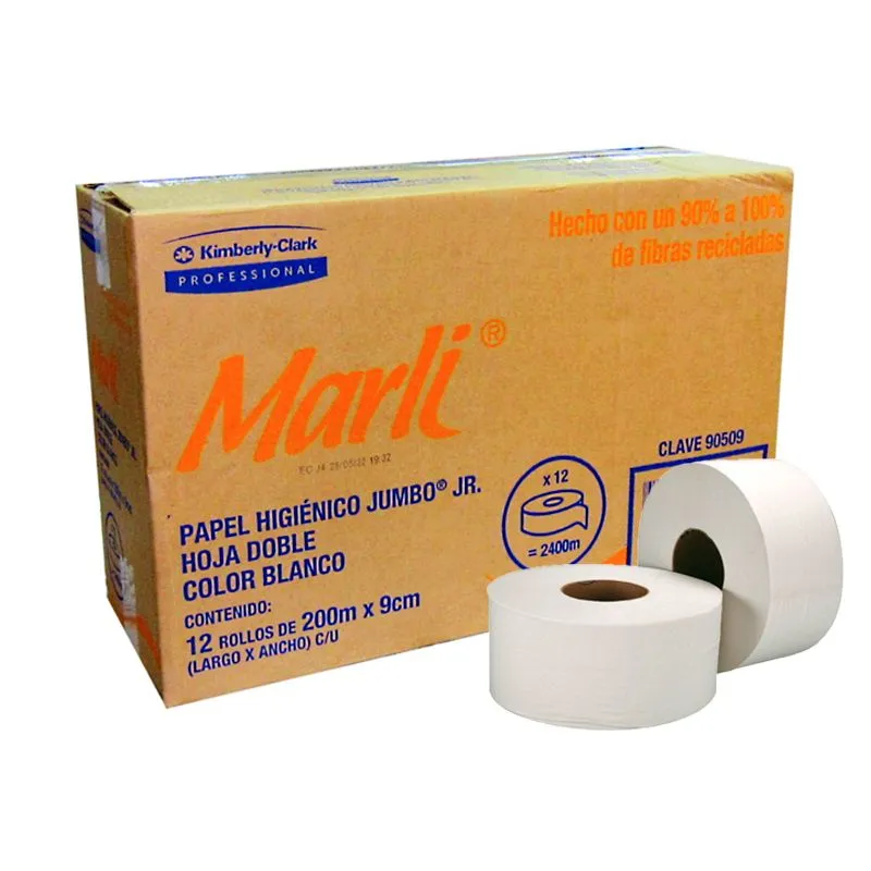[ART-90509] Papel Higienico Marli Caja C/12 Bobinas de 200Mts (90509)
