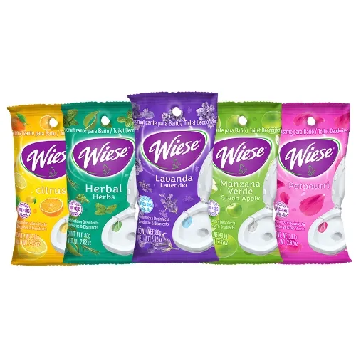 Pastilla Aromatizante para Baño Redonda Wiese 80Gr