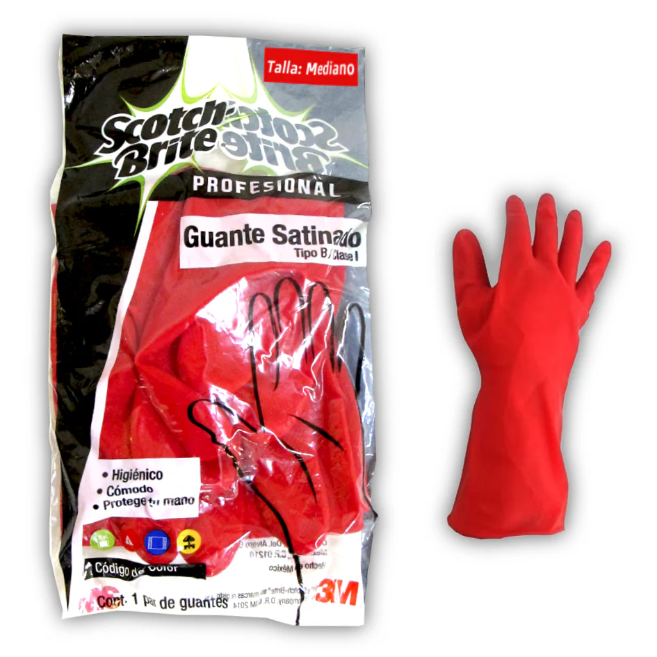 Guante Satinado Scotch Brite 3M