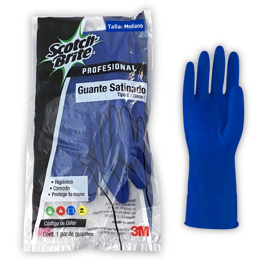 Guante Satinado Scotch Brite 3M