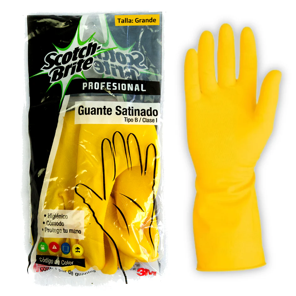 Guante Satinado Scotch Brite 3M