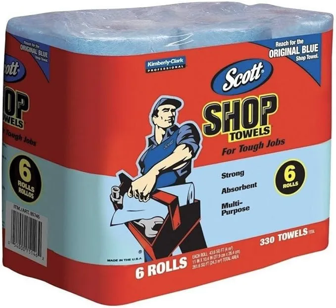 Toalla Ultra Absorbente Desechable Scott Shop