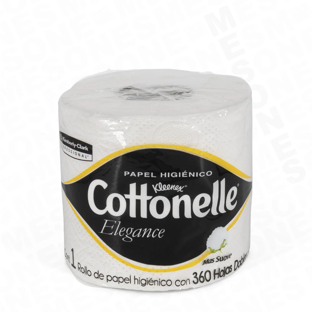 Papel Higienico Individual Cottonelle Linea dorada 360HD / 40 Rollos
