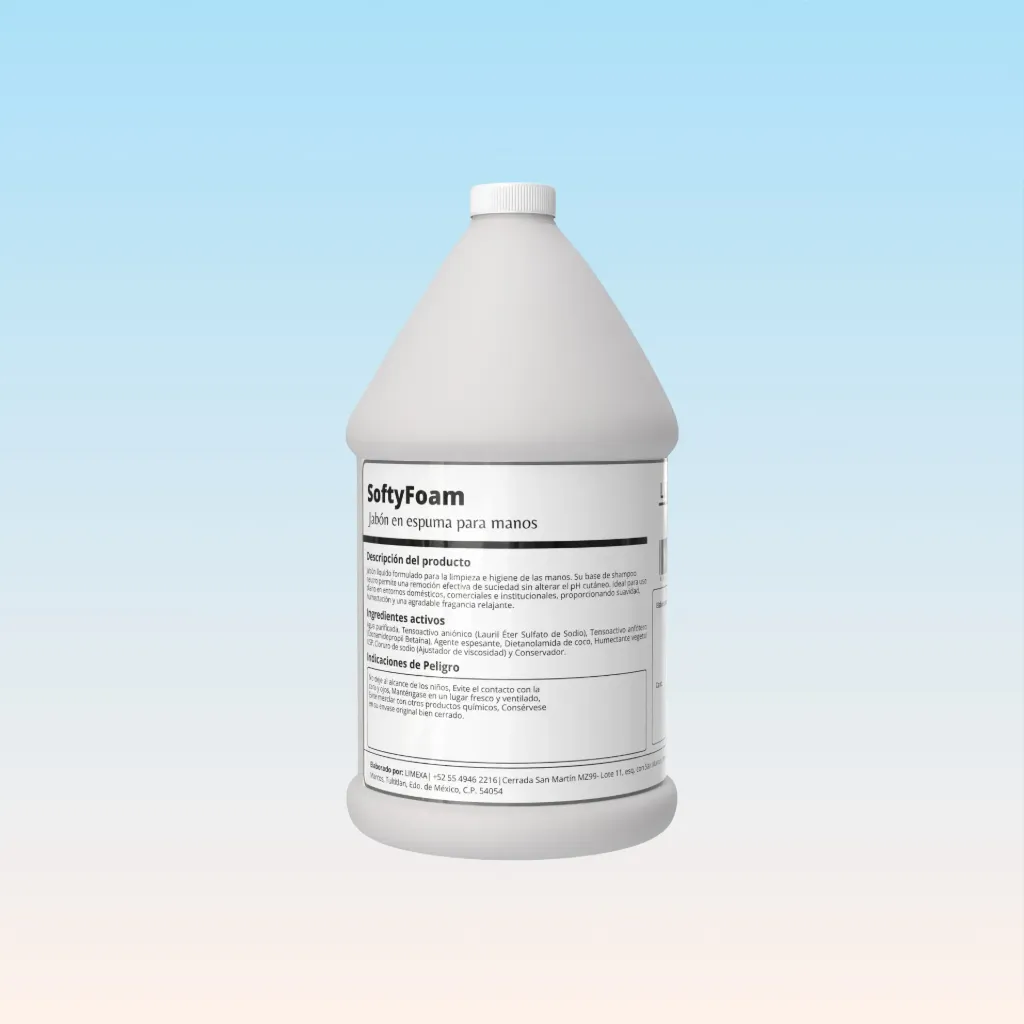 SoftyFoam - Jabón en espuma para manos (4Lts.)
