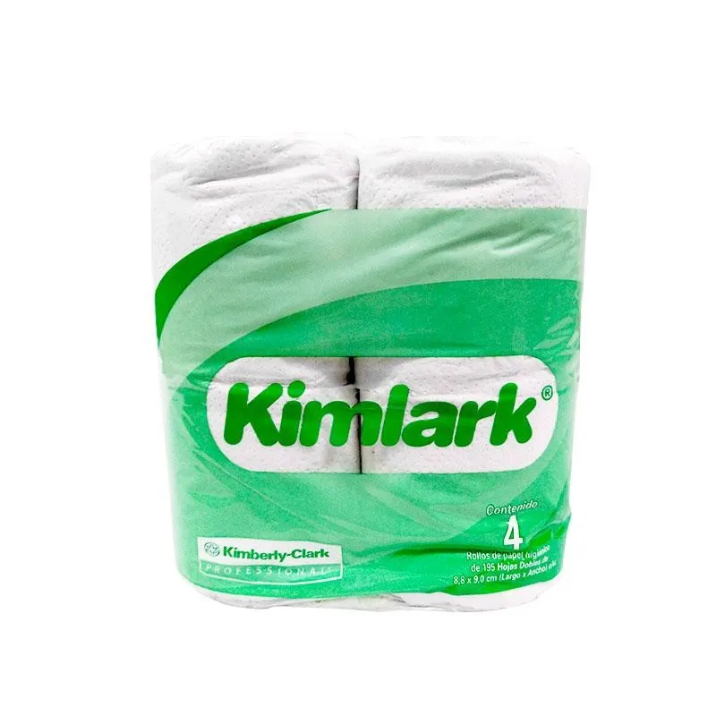 Papel Higienico Colchón de 24 paquetes con P/4 Rollos de 195 Hojas Kimberly Clark