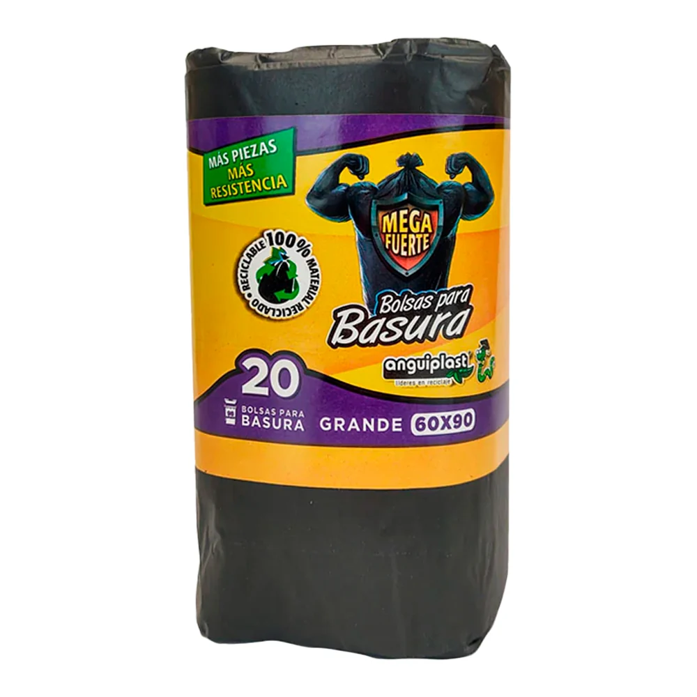 Bolsa para basura MEGA FUERTE Anguiplastic
