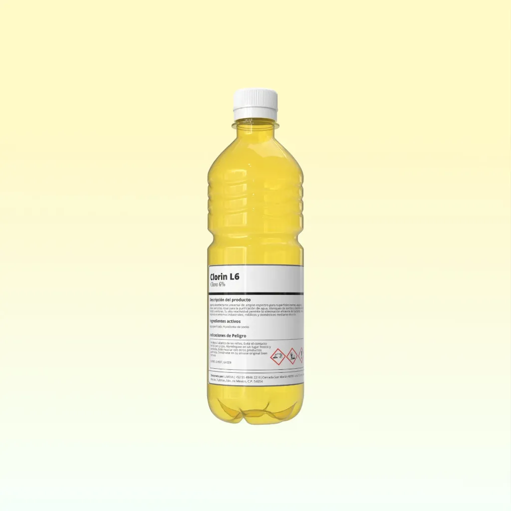 Clorin L6 - Cloro 6% (1Lts.)