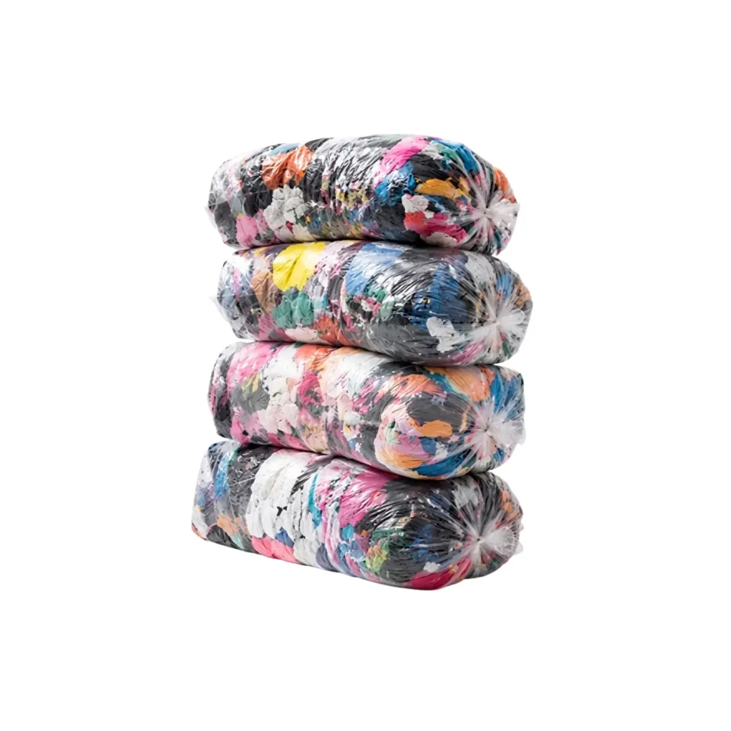 Trapo Industrial Multicolor de algodon absorvente prelavado