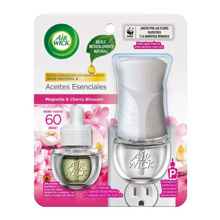 Aromatizante Ambiental Eléctrico + Repuesto AirWick 210Ml.