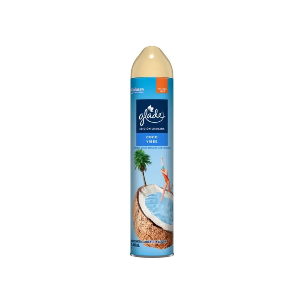 [ART-GLD-400-CO] Aromatizante en Aerosol Glade® 400Ml. (Coco Vibes)